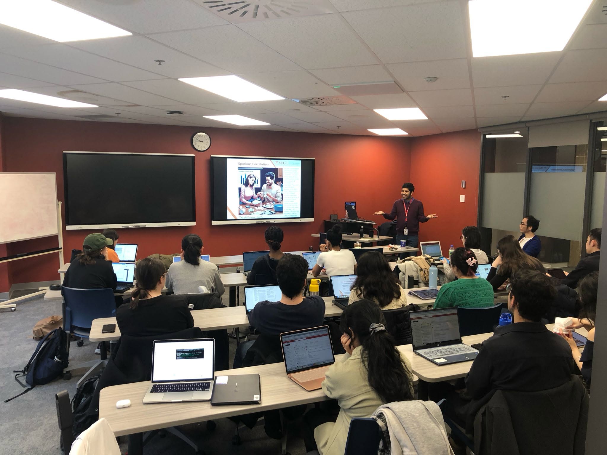 Teaching environmental epidemiology and causal inference at McGill University